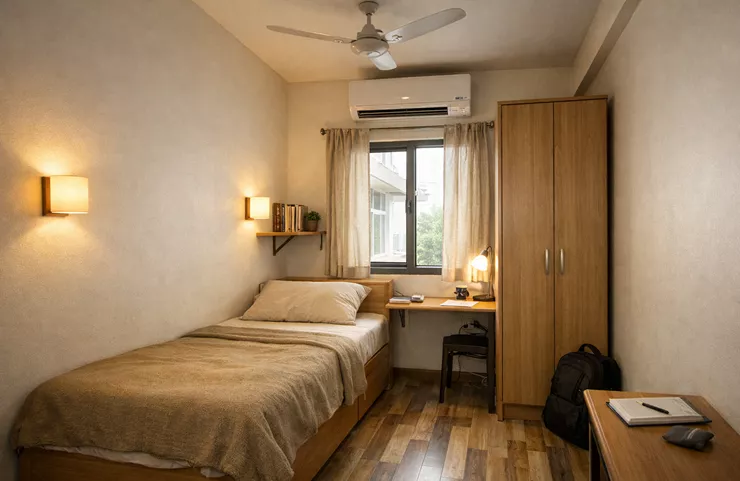 Student Hostel Near Sector 30 In Kharghar